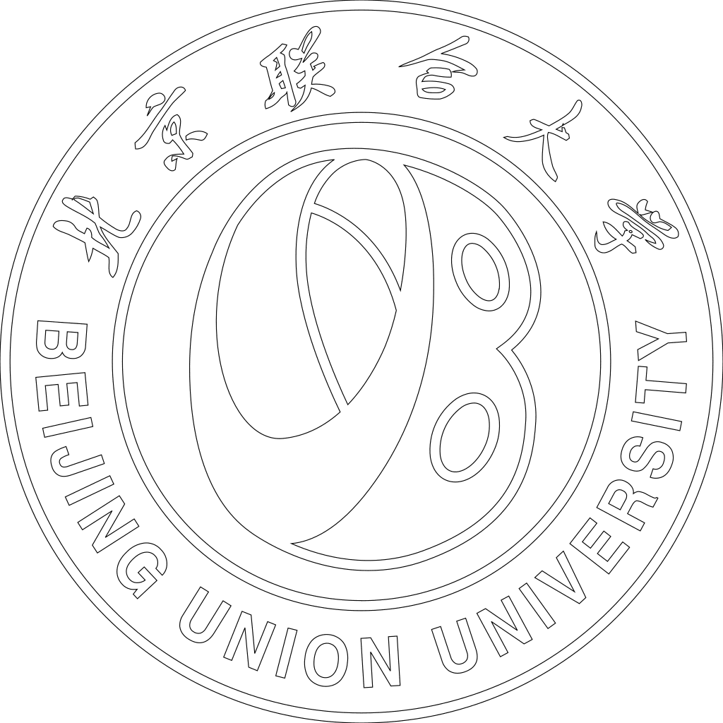 北京联合大学校徽轮廓图