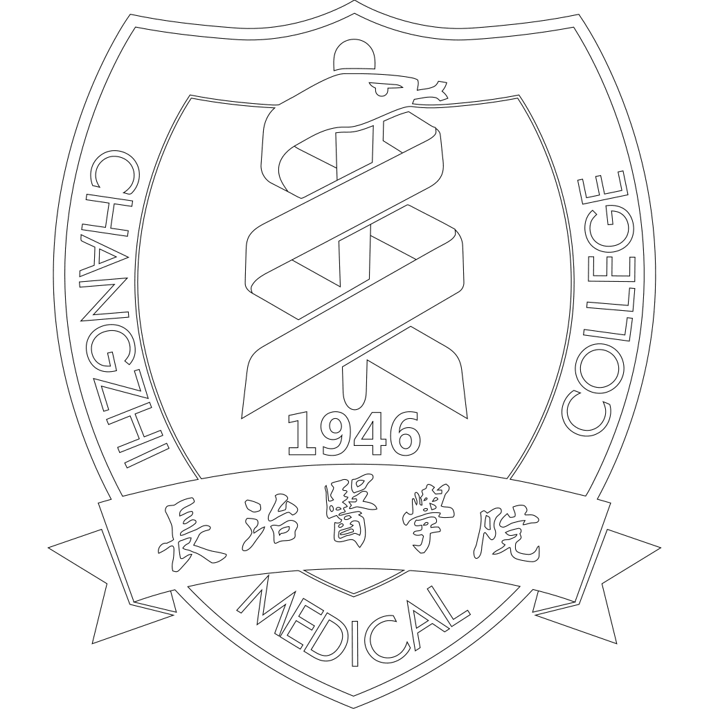 长治医学院校徽轮廓图