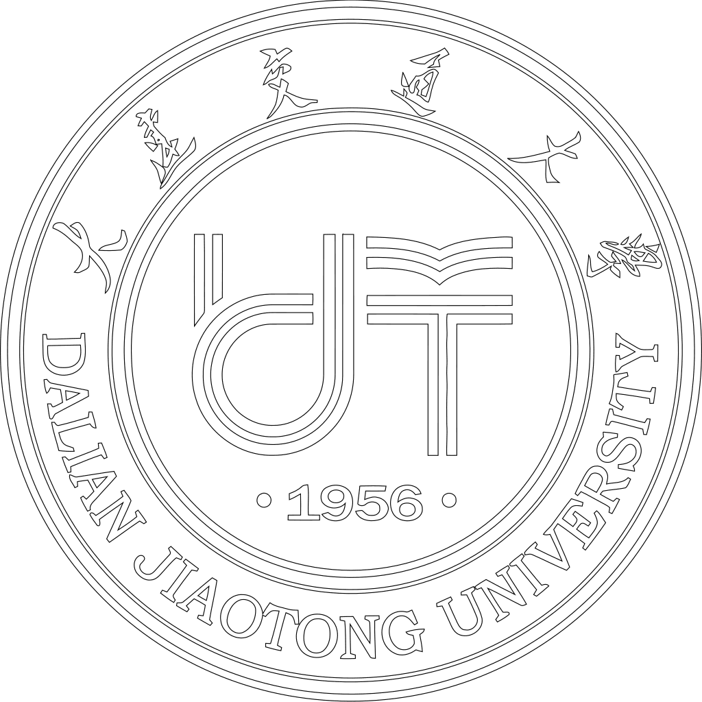 大连交通大学校徽轮廓图