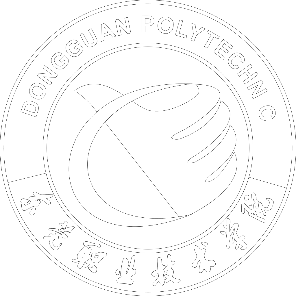 东莞职业技术学院校徽轮廓图