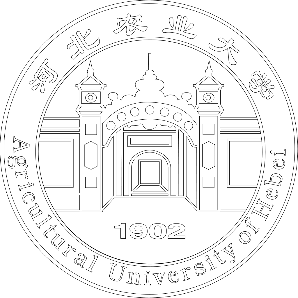 河北农业大学校徽轮廓图