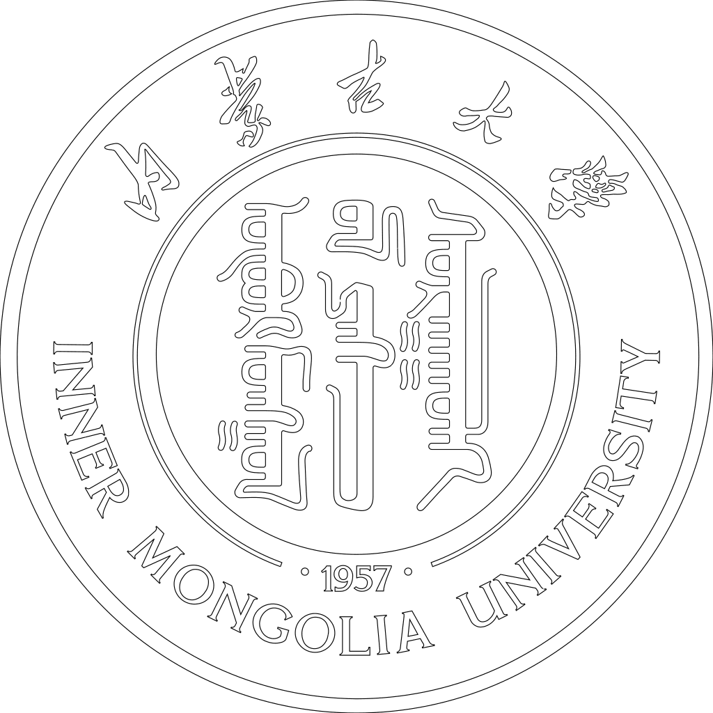 内蒙古大学校徽轮廓图