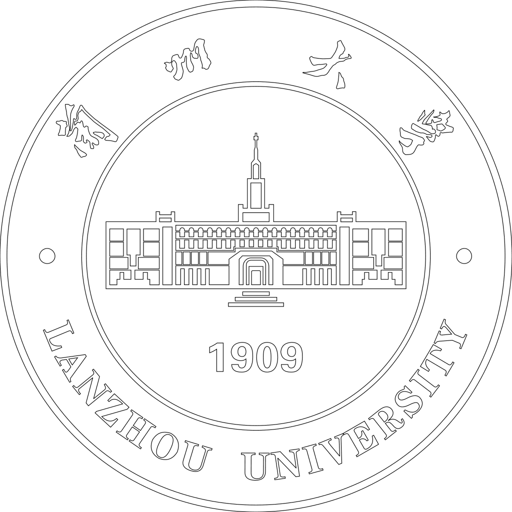 兰州大学校徽轮廓图